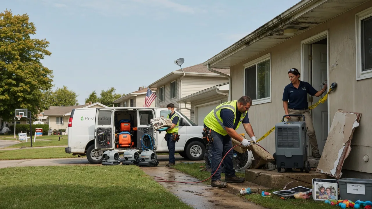 Water Damage Restoration in Huntington, WV near me